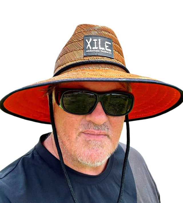 STRAW BAHAMA STYLE HAT